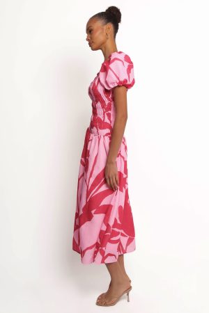 Bradley Maxi Dress – Pink Floral