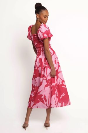 Bradley Maxi Dress – Pink Floral