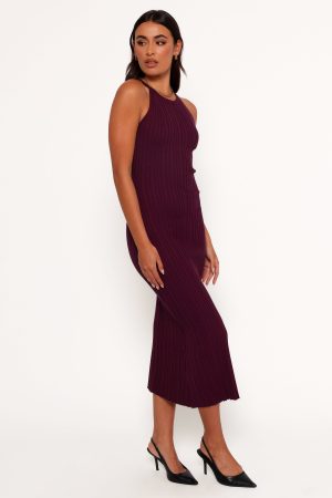 Brighton Maxi Dress – Plum