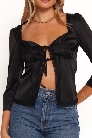 Cadey Top – Black
