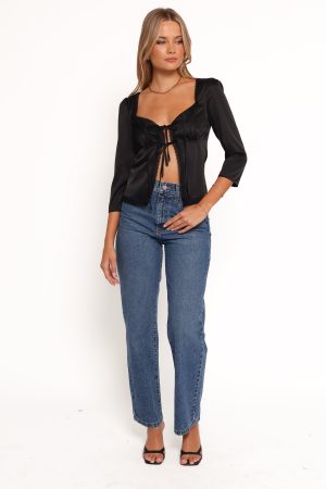 Cadey Top – Black