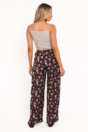 Calantha Wide Leg Pants – Fall Floral