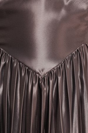 Camala Maxi Dress – Grey Silver