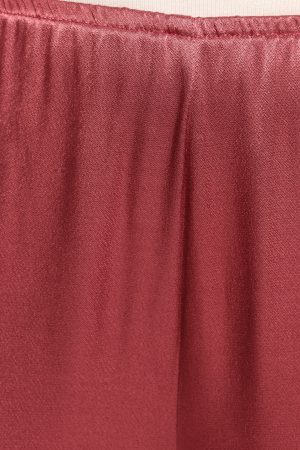 Carissa Satin Pants – Dusty Rose