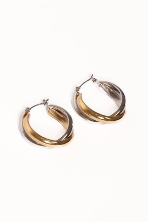 Carlotta Earrings – Gold/Silver