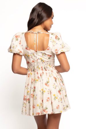 Cascais Mini Dress – Cream