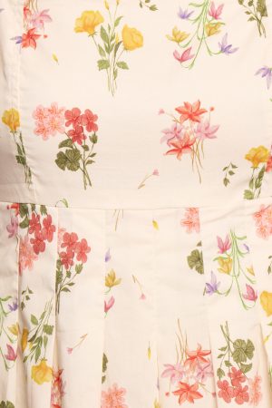 Cascais Mini Dress – Cream