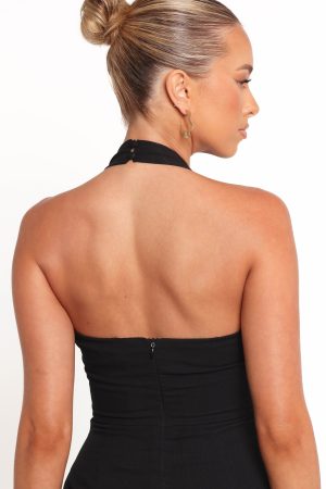 Cass Mini Dress – Black