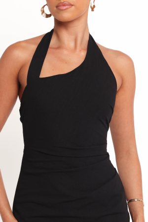 Cass Mini Dress – Black