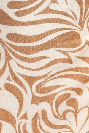 Cass Mini Dress – Tan White