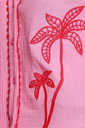 Catalina Short Sleeve Shirt – Pink