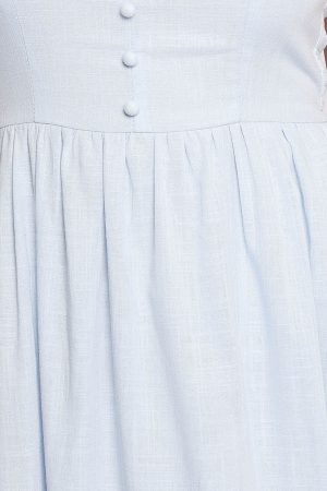 Caty Maxi Dress – Pale Blue