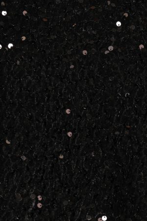 Celesti Sequin Top – Black