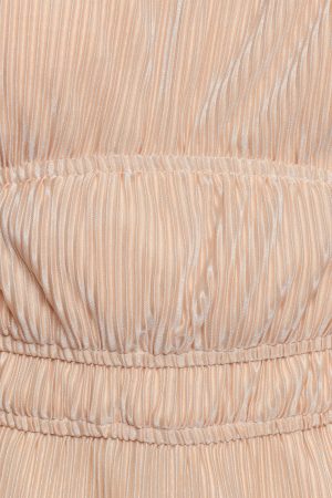 Ceppia Plisse Top – Light Peach