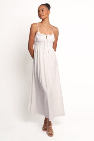Ceres Maxi Dress – White