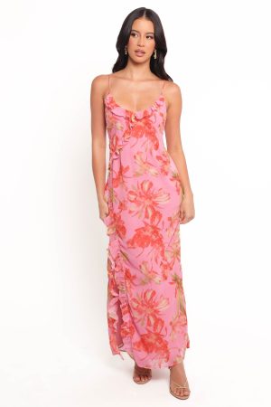 Charli Maxi Dress – Tropical Floral