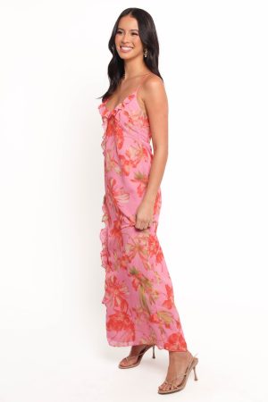 Charli Maxi Dress – Tropical Floral
