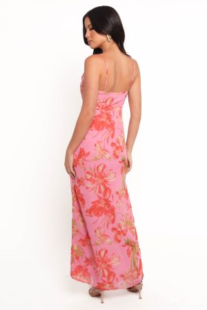 Charli Maxi Dress – Tropical Floral