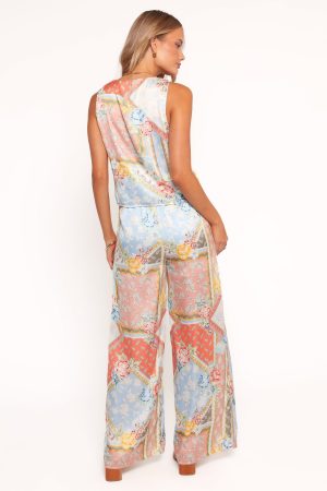 Charly Wide Leg Pant – Bel Air Rose