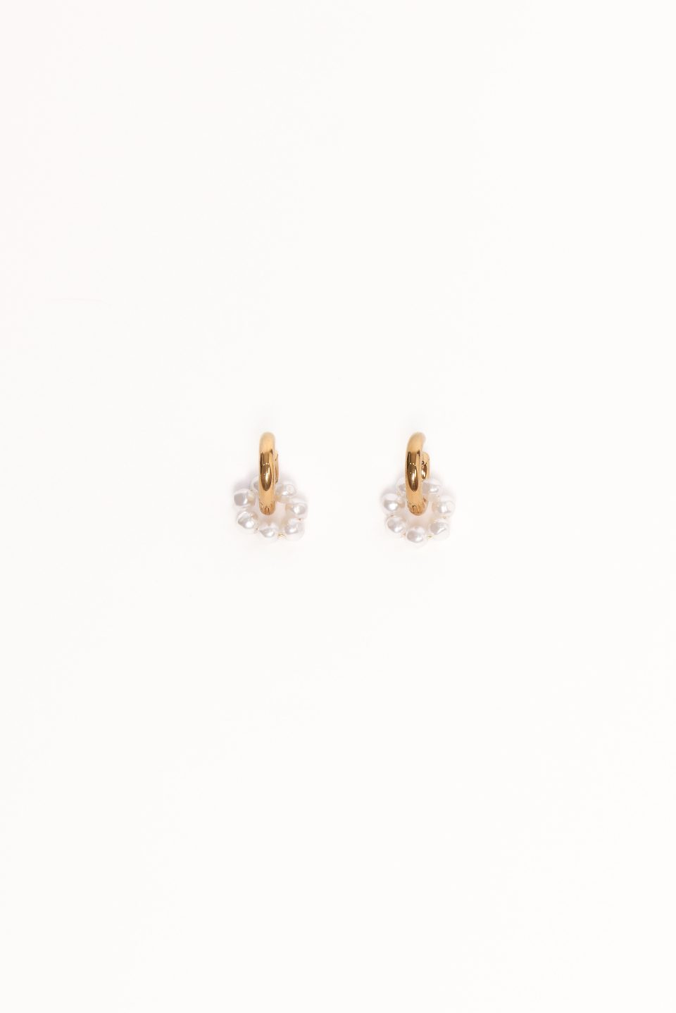 Cheri Earrings - Gold/Pearl