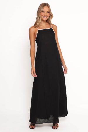 Ciel Maxi Dress – Black