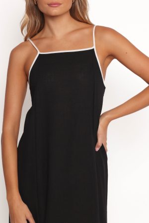 Ciel Maxi Dress – Black