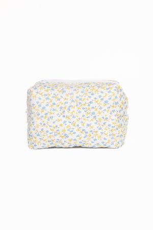 Clementine Cosmetic Bag – Blue Floral