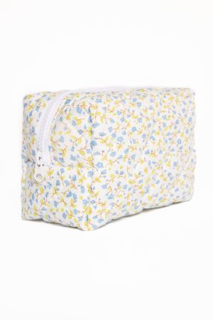 Clementine Cosmetic Bag – Blue Floral