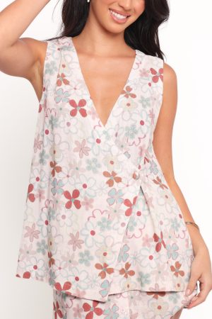 Clemie Wrap Top – Mirabelle Floral