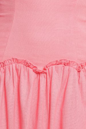 Clover Midi Dress – Pink