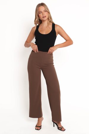 Colette Pants – Brown