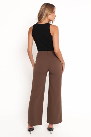 Colette Pants – Brown