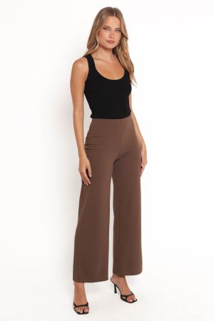 Colette Pants – Brown