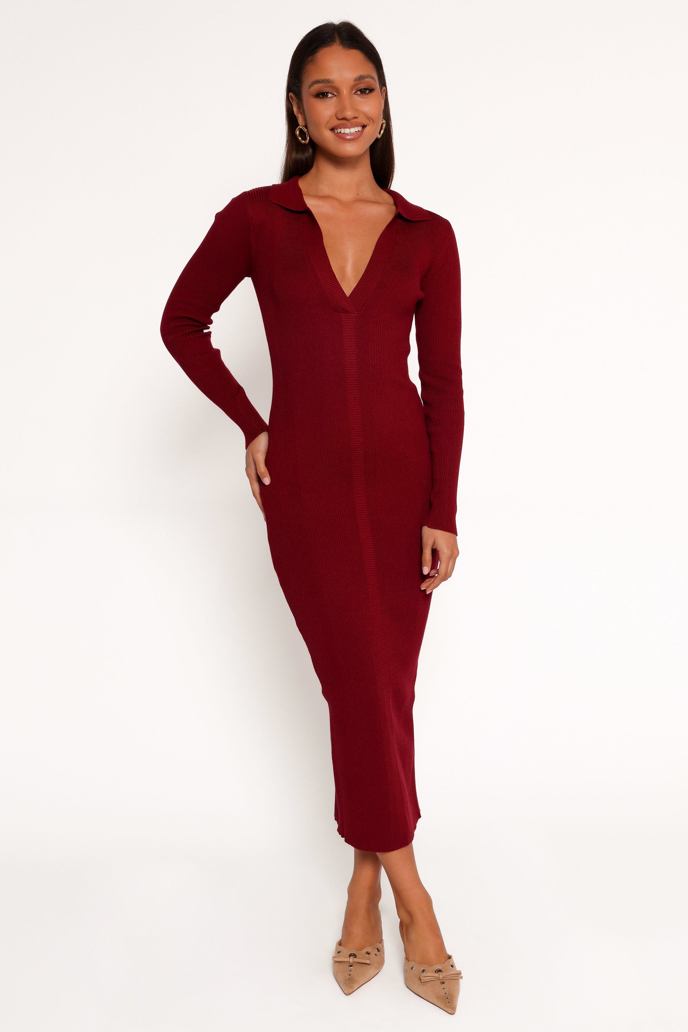 CollinsLongSleeveMidiDress-Wine1-6