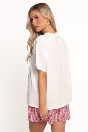 Costa D’Amalfi Tee – White