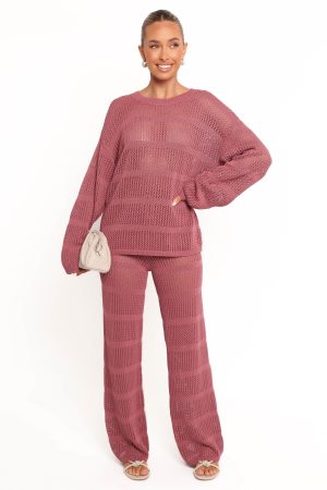 Crawford Pant – Rose