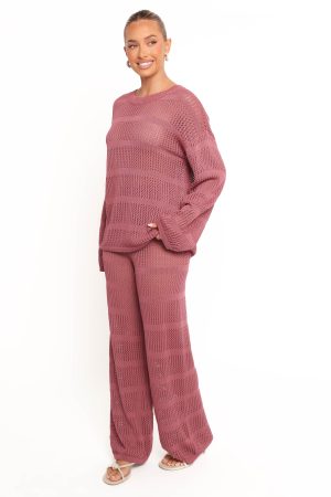Crawford Pant – Rose