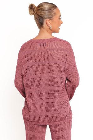 Crawford Top – Rose