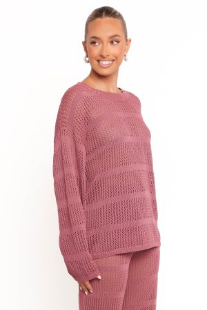 Crawford Top – Rose