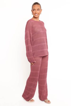 Crawford Pant – Rose