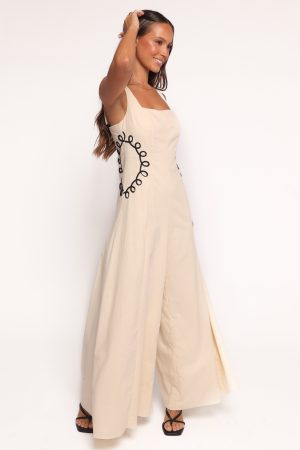 Crete Jumpsuit – Ivory