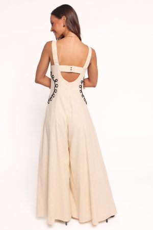 Crete Jumpsuit – Ivory