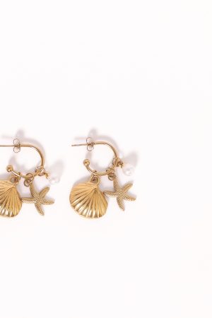 Cypress Earrings – Gold
