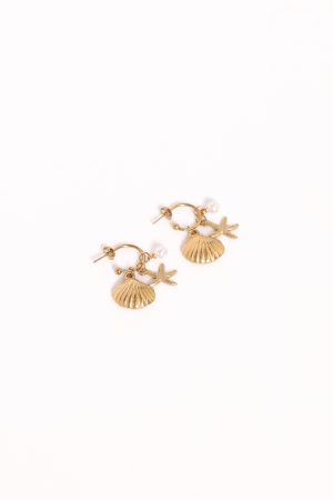 Cypress Earrings – Gold