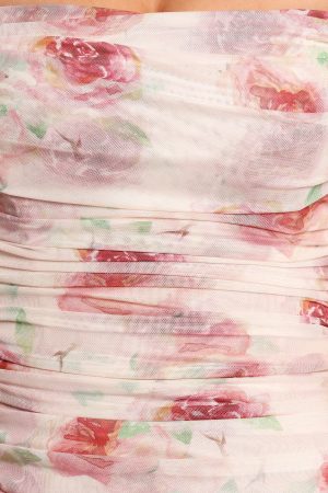 Cyra Midi Dress – Rose