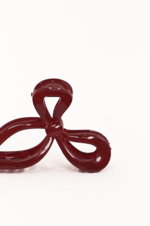 Dahlia Hair Clip – Red
