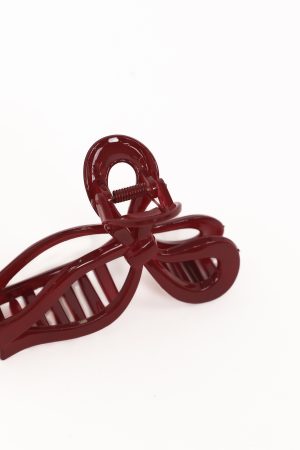 Dahlia Hair Clip – Red