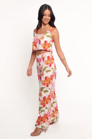 Saffra Wide Leg Pants – Everlyn Print