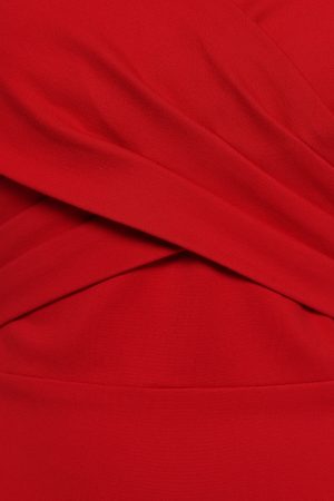 Dailene Midi Dress – Red