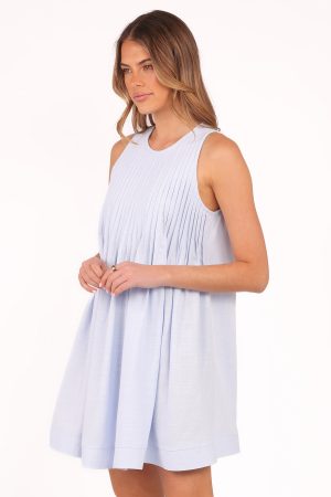 Daniela Mini Dress – Blue